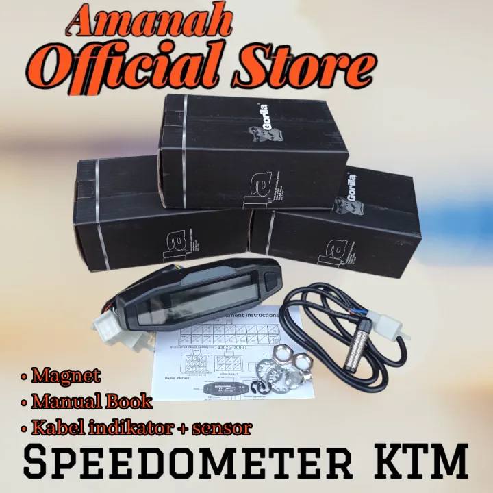 speedometer KTM speedo KTM cocok CB 100 racing GL Megapro Tiger
