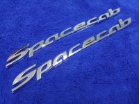 โลโก้ Spacecab 3×29 cm สีชุป แพ็คคู่ 2ชิ้น