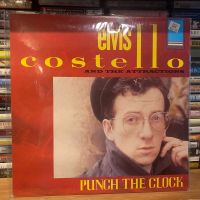 1 LP Vinyl แผ่นเสียง ไวนิล Elvis Costello - Punch The Clock (0207)