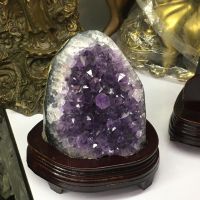 อเมทิตส์แท้ สีเข้ม(Amethyst) น้ำหนัก1.9-2.2Kgผลึกธรรมชาติสวยมาก