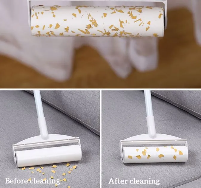 Lint Roller Clothing Dust Roll Brush Sticky Wool Roll Replacement of