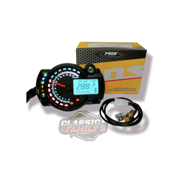 Speedometer Digital Replika Koso Rx2n Spido Koso Rx2n Lazada Indonesia