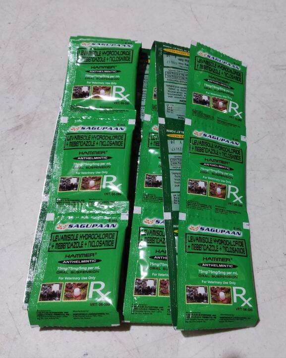 Hammer Dewormer Suspension for Gamefowl 6g (1pcs) Lazada PH