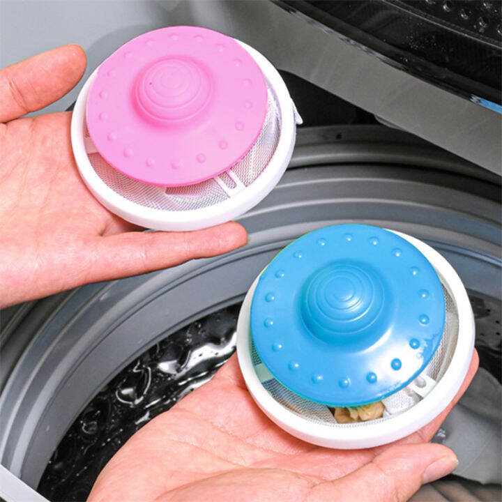 Washing Machine Filter Bag Washer Lint Traps Floating Hair Filter Net