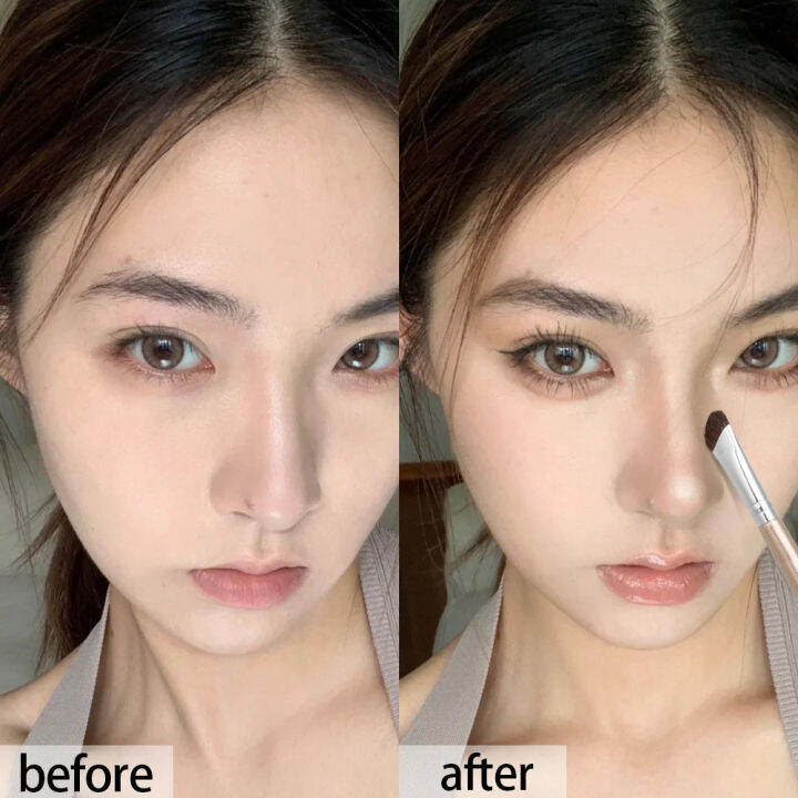 Nose Contour Brush Flat Nose Contour Brush Angled Contour Makeup Brush