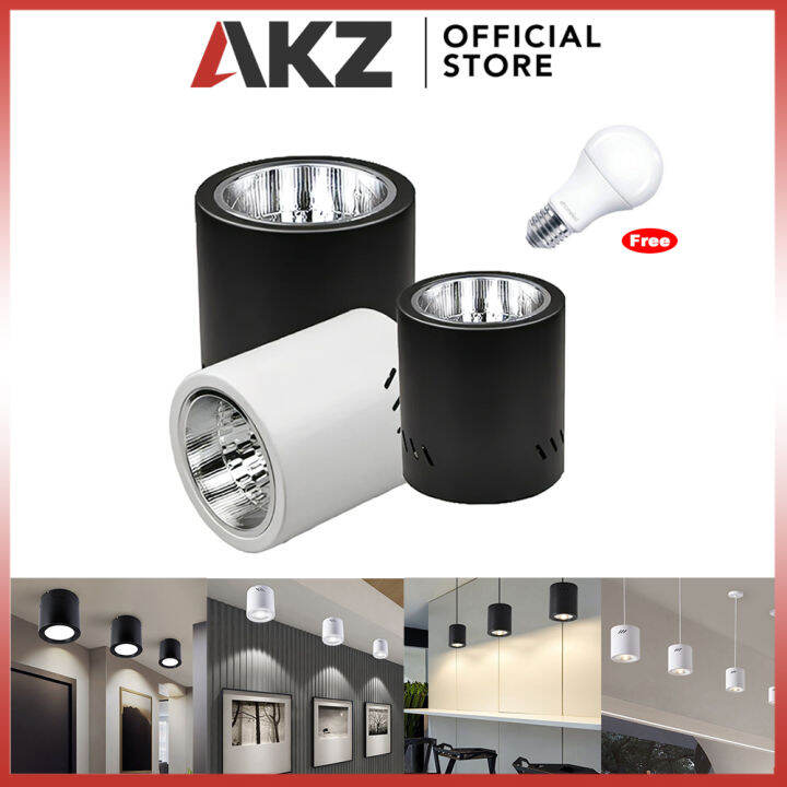 AKZ Round Surface Downlights E27 LED Downlight Ceiling Light Spotlight