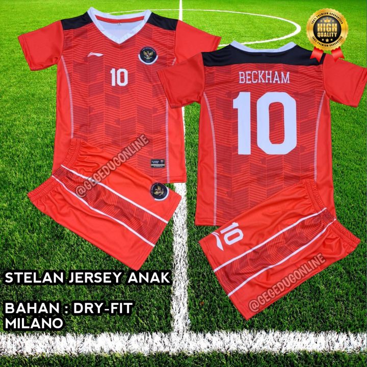 Jersey Timnas Indonesia Terbaru 20232024 Juara Sea Game Beckham Bahan