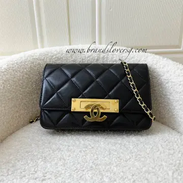 28 Series Chanel WOC Black Caviar GHW, Luxury, Bags & Wallets on