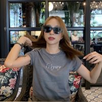 เสื้อ friyay blink baby tee | สี gray