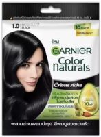 Garnier สีน้ำดำ 1.0 ครีมเปลี่ยนสีผม