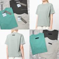 Essentials T- Shirt? (330฿ฟรีส่ง) ไม่มีไม่ได้แล้ววว!! เสื้อยืดแบรนด์ดัง รุ่นใหม่ งานชนช็อปเลยค้า ดีเทลสกรีนนูนเป็นลายตัวหนังสือโลโก้ที่อก พร้อมเย็บแถบแผ่นยางแบรนด์ด้านหลัง ติดทนแน่น ใส่ยังไงก็สวยเป๊ะ ไม่มีโป๊ะ