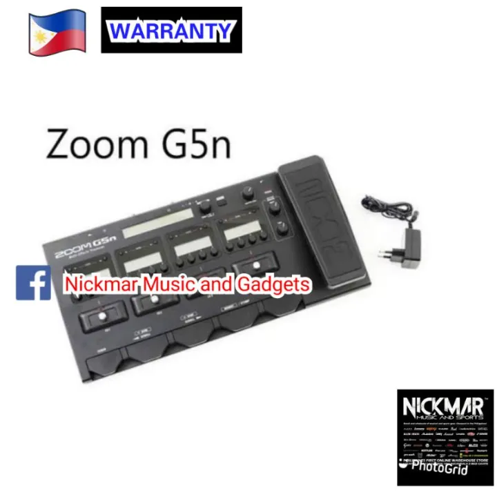 Zoom G5n Guitar MultiEffects CHEAPEST Processor ORIGINAL Lazada PH