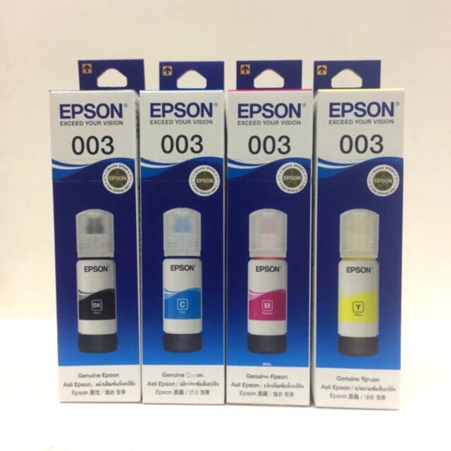 Epson 003 Ink Bottle 65mL SET (L1110/3100/3101/3110/3150/3210/3216 ...