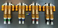 ohlins โช๊คหลัง โอลิน แก๊สแท้ ซีลเเท้ FORZA ฟอร์ซ่า ปรับรีบาวน์ ปรับสปริงเเข็งอ่อนได้ ความยาว400มิล