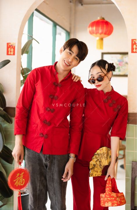 vsm-couple-4647-0112-1-4664-ชุดกี่เพ้า-ชุดคู่กี่เพ้า-ชุดคู่รัก-ชุดตรุษจีน-ชุดรับอังเปา-ชุดถ่ายพรีเวดดิ้ง