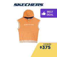 Skechers สเก็ตเชอร์ส เสื้อสเวตเตอร์มีฮู้ดยูนิเซ็กส์ Unisex SKX Collection Hooded Pullover - SL22Q3U185-ORPL