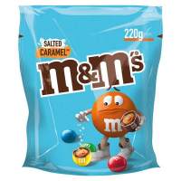 M&amp;M’s Limited Edition Salted Caramel Family Size / ช็อกโกแลตm&amp;ms คาราเมล แต่งหน้าเค้ก