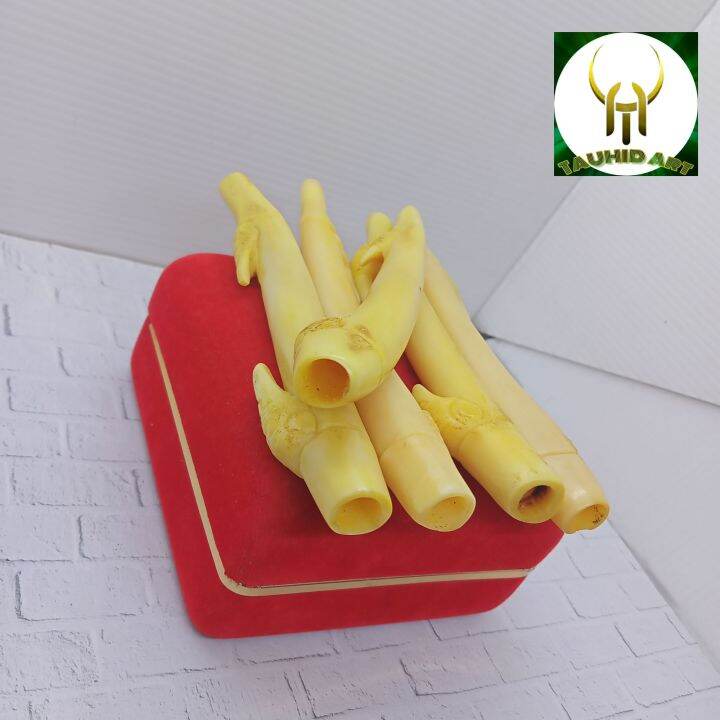Once Rokok Once pipa rokok tulang kerbau motif pring petuk warna gading T 199 ...