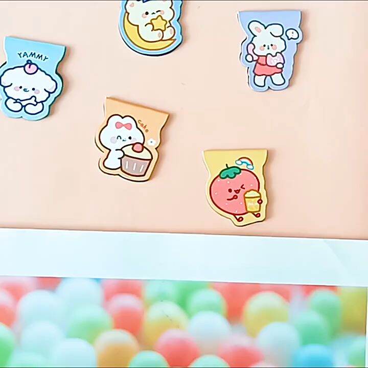 [Little B House] Cute Cartoon Bookmark Mini Aesthetic Bookmarks Book Markers