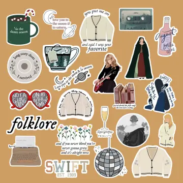 You Are The Evermore To My Folklore Sticker, Taylor Swift Sticker