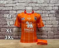 ชุดบอลผู้ชายไทยลีกรุ่นใหม่2024เป็นชุดเสื้อกางเกงมีไซร้M L XL 3XL