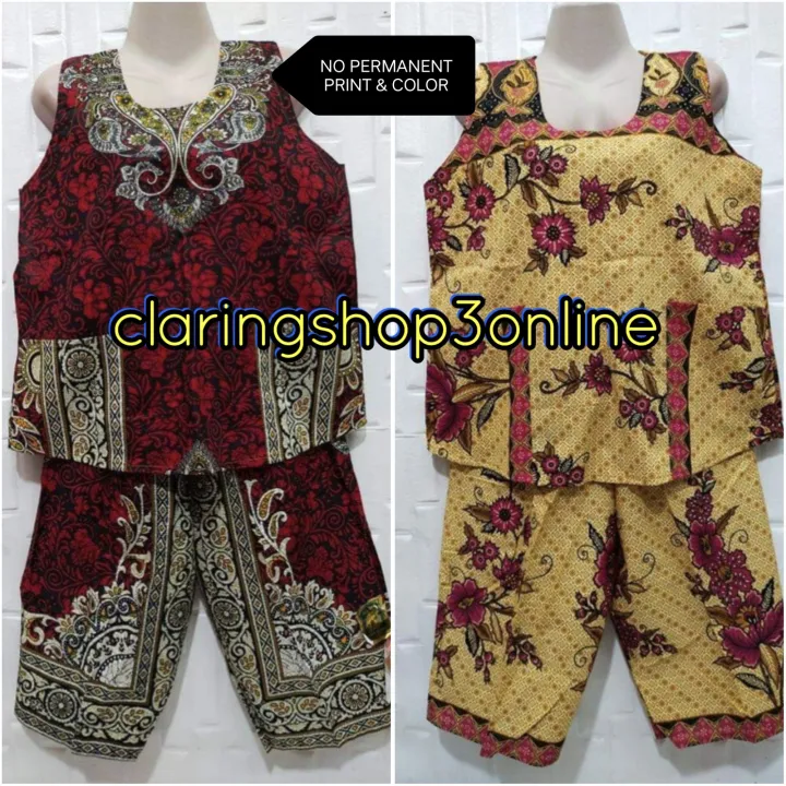 Batik Original Terno Tokong M,l,xl Assorted 