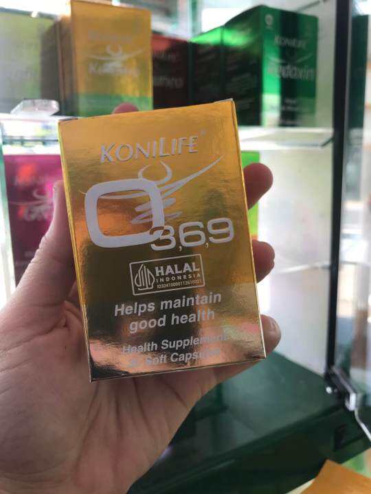 Konilef Omega 3,6 dan 9 Halal Ori Lazada Indonesia