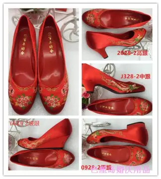 Chinese hot sale wedding shoes