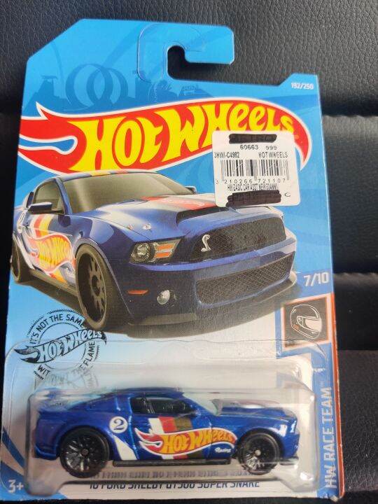 Hot Wheels '10 FORD SHELBY GT500 SUPER SNAKE | Lazada PH