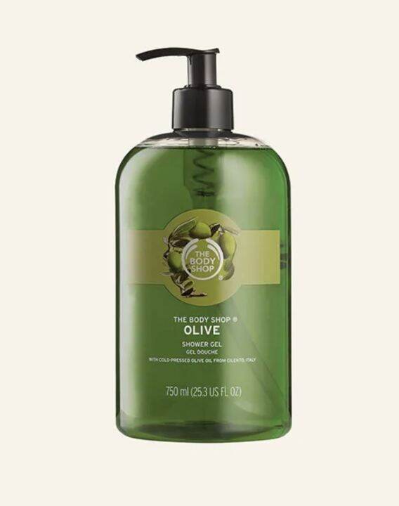 Olive Shower Gel 750ml Jumbo The Body Shop Lazada