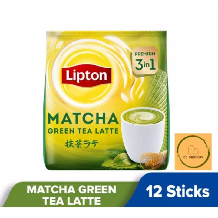 LIPTON Matcha Green Tea Latte (Exp12/2023) Lazada