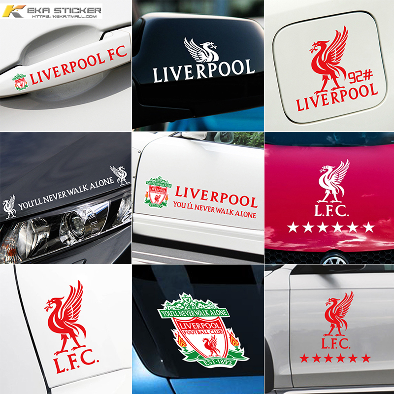 Best Badge 2020 Liverpool Football Ligue Champions Vainqueur Voiture Autocollant Badge 19 fois Cadeau