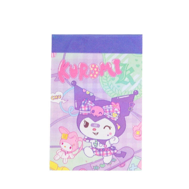 sanrio-สติกเกอร์รูปถั่วเมโลดี้รูปสุนัขหูใหญ่รูปการ์ตูน-kuromi-สติกเกอร์ตกแต่ง-diy-สำหรับสมุดโน้ต