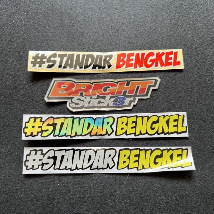 Sticker Stiker Standar Bengkel Cutting Lazada Indonesia