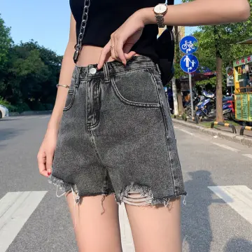 Cute ripped high 2025 waisted shorts