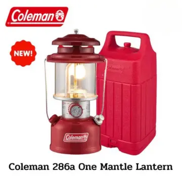  Coleman Premium Dual Fuel Lantern with Carry Case, Portable  Lantern with Adjustable Brightness Includes Handle, Mantles, Filter Funnel,  and Carry Case; Great for Camping, Power Outages, & Emergencies : Sports 