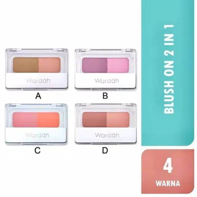 Wardah Blush On / Blush On Wardah Varian A B C D Lazada Indonesia