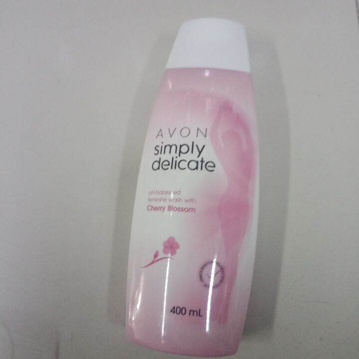 AVON simply delicate refreshing cherry blossom feminine wash 200ml