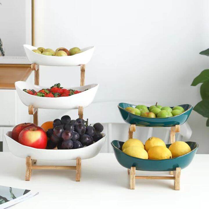 SLAMP high grade plastic fruit stand rack fruits organizer fruit tray stand fruit stand for