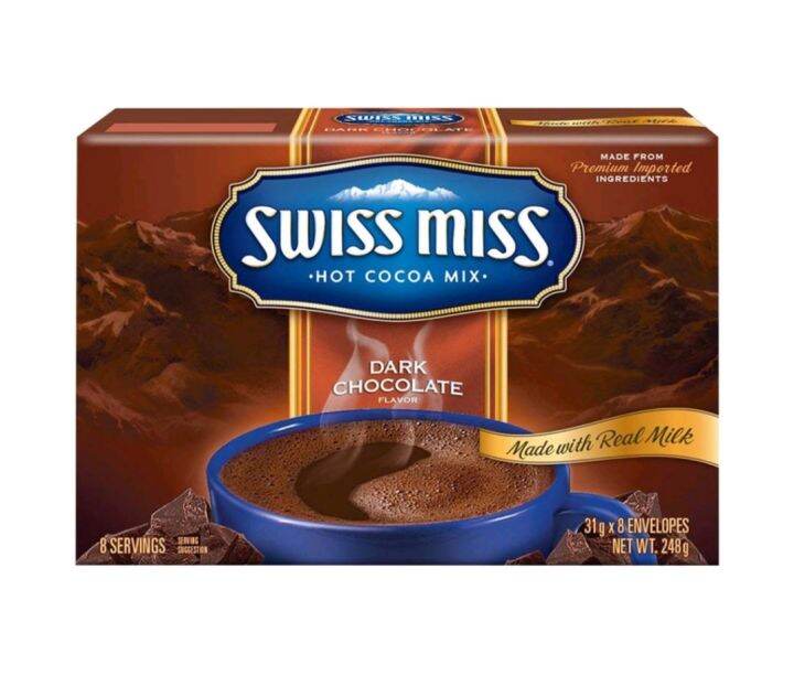 Swiss Miss Hot Cocoa Mix Rich Chocolate 8 Sachets Per Box | Lazada PH