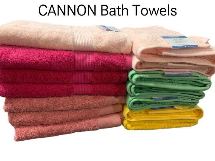 Authentic Cannon Bath Towel 100 Cotton Bath Towel 27 x 54 in Lazada PH