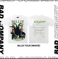 เสื้อลาย Billie eilish white size M