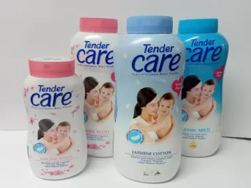 TENDER CARE, Hypo-allergenic Baby Powder Lavender & Oat Milk 200g