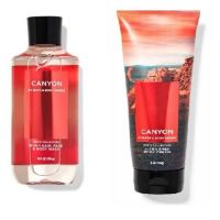 Bath &amp; Body Works CANYON Men’s Collection Body Wash 295mL, Body Cream 226g