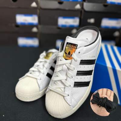 รองเท้าเที่ยว Superstar Mule FX5851 ราคาปกติ 3,000 บาท GUARUNTEE AUTHENTIC