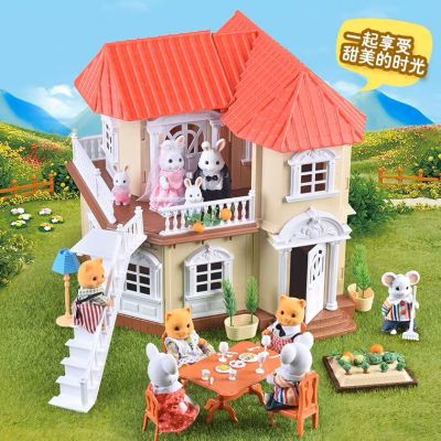 ของเล่นบ้านซิลวาเนียนหลังใหญ่ บ้านกระต่าย บ้านตุ๊กตากระต่าย บ้านหนู บ้านหมี บ้านตุ๊กตา บ้านของเล่น 012-01