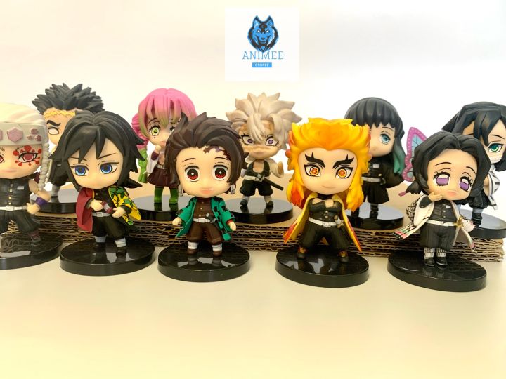 Mô Hình Chibi Kimestu No YaiBa, Tanjiro, Rengoku, Shinobu, Mitsuri ...