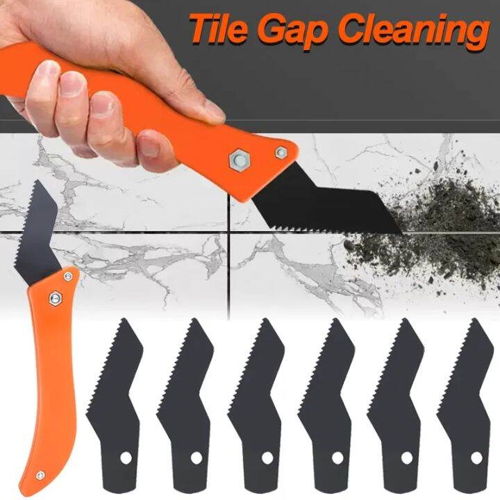 Ceramic Tile Gap Cleaning Tools with Blades Wall Floor Tile Gap Grout ...