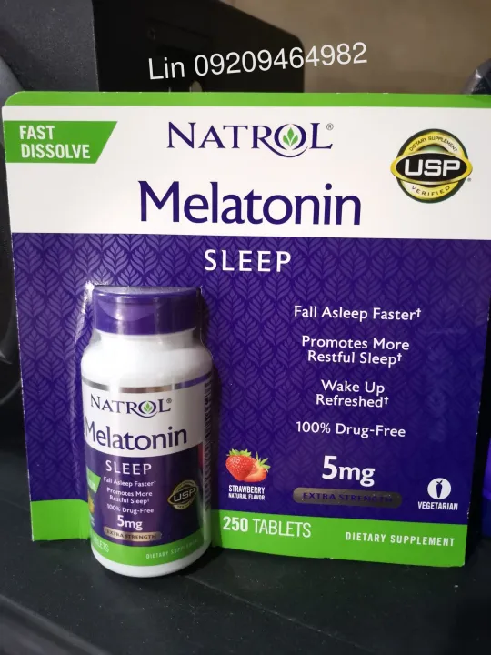 Natrol Melatonin 5mg | Lazada PH