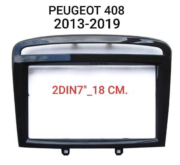 หน้ากากวิทยุ PEUGEOT 408 ปี 2013 -2019 สำหรับเปลี่ยนเครื่องเล่นทั่วไป แบบ 2DIN7